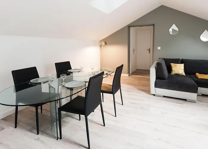 Le Solstice - Apt 60M2 1Ch-4Pers - Appart Hotel Poitiers